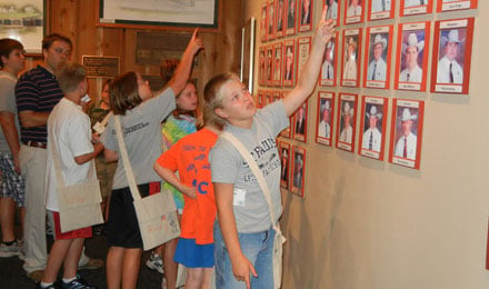 School  Groups visiting Texas Ranger Museum